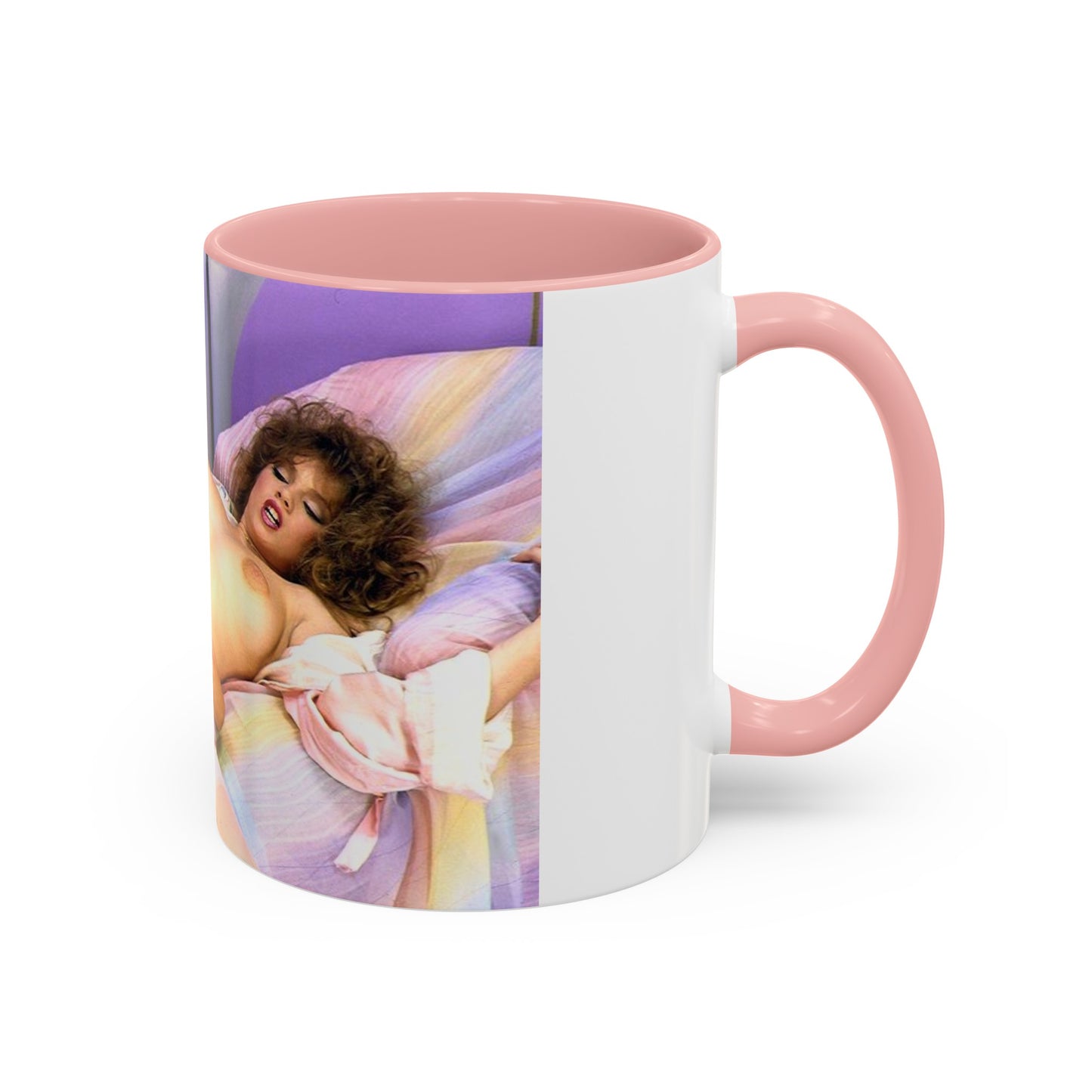 Accent Coffee Mug (11, 15oz) Traci Lords Nude Naked Retro