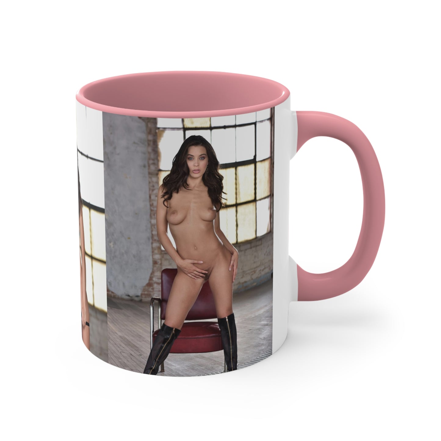 Accent Coffee Mug, 11oz Lana Rhoades Nude
