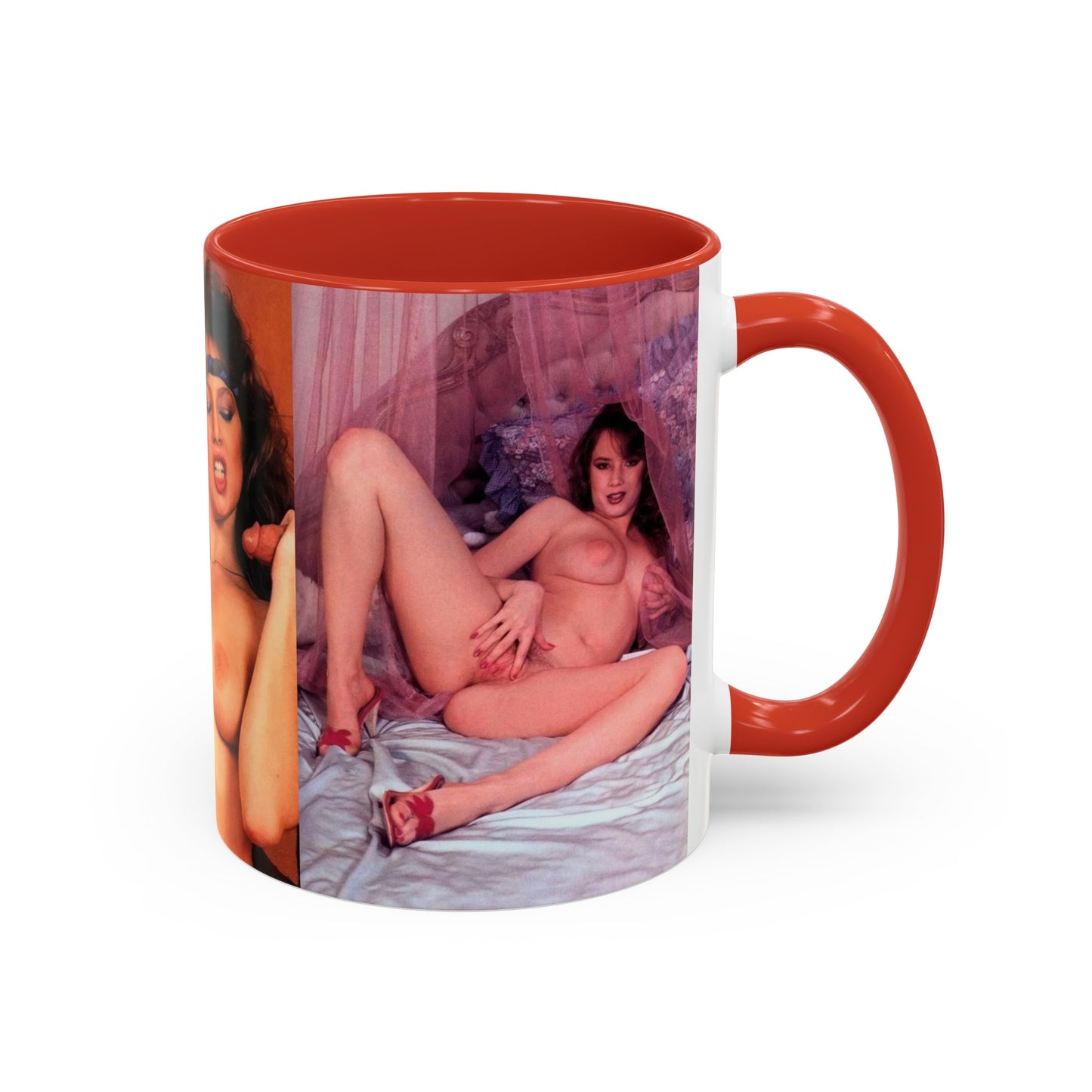 Accent Coffee Mug (11, 15oz) Traci Lords Sexy Naked Nude Fucking Sex