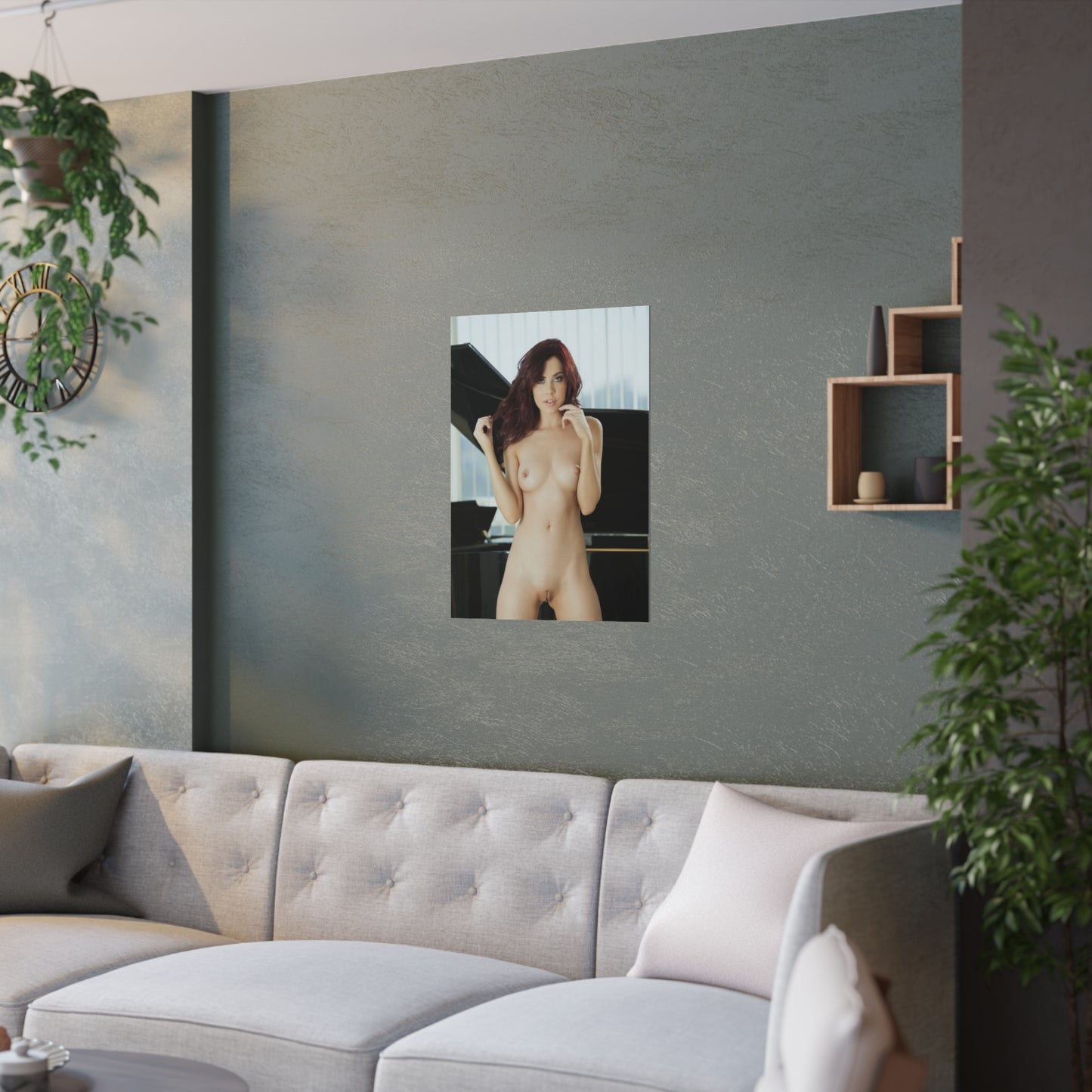 Satin Posters (210gsm) Penthouse Pet May 2018 Sabina Rouge