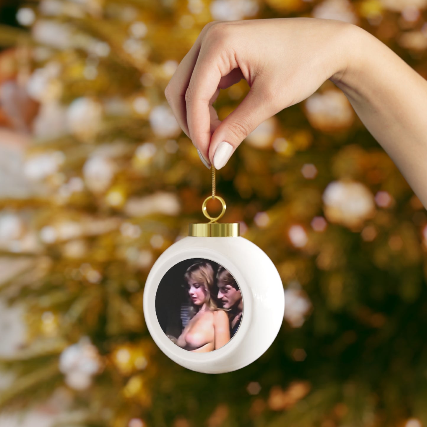 Christmas Ball Ornament Traci Lords Nude