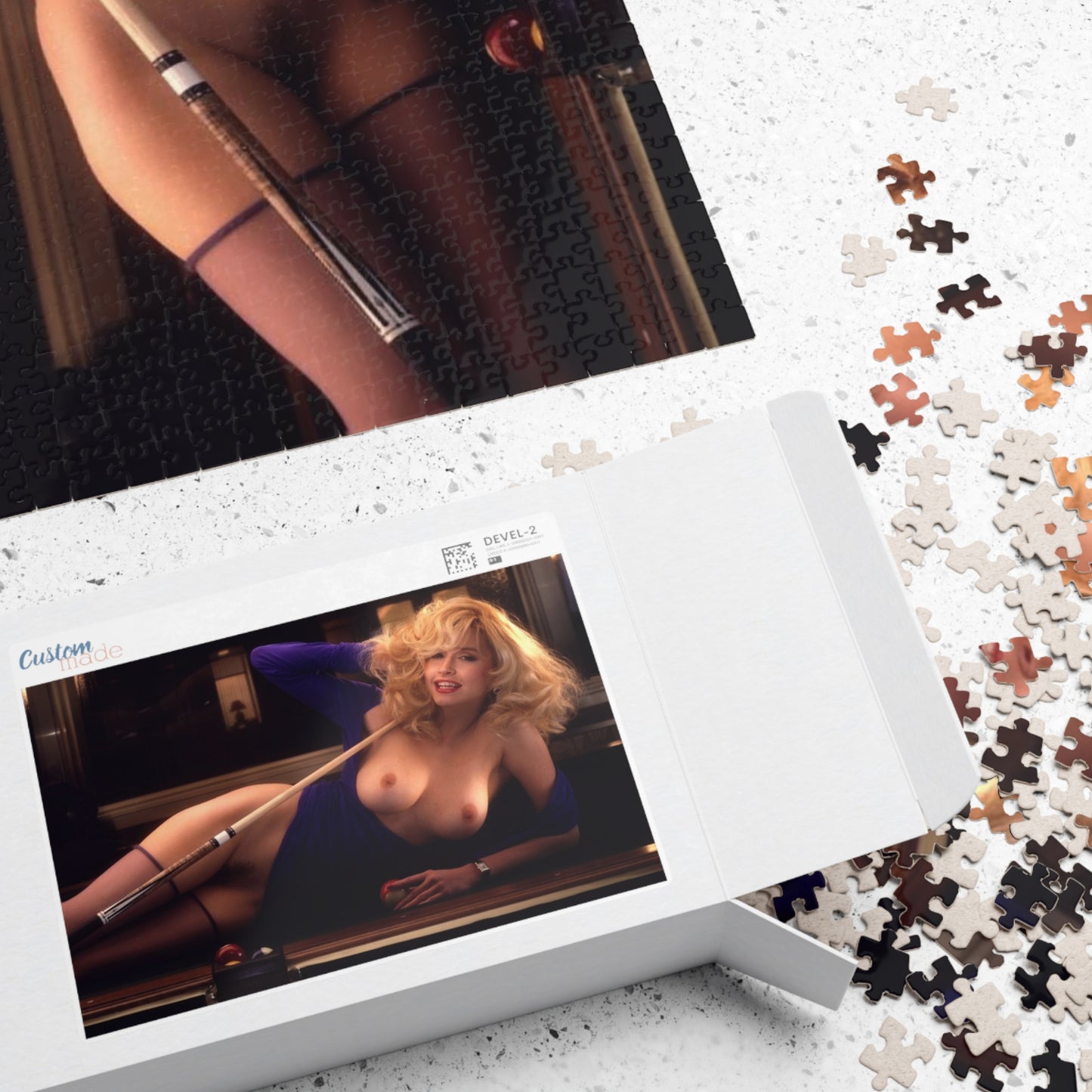 Puzzle (110, 252, 500, 1014-piece) Playboy Playmate October 1989 Karen Foster
