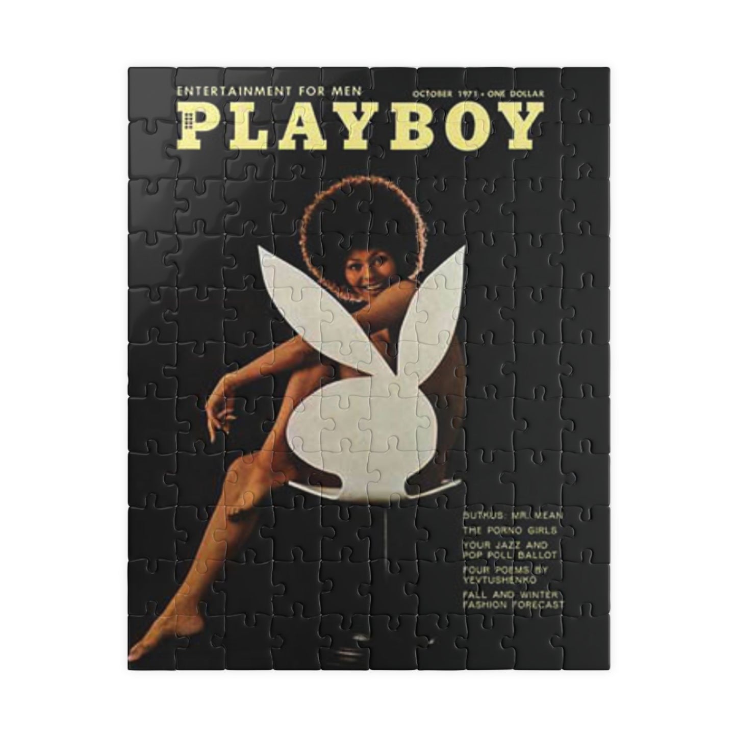 Puzzle (110, 252, 500, 1014-piece) Playboy Cover October 1971