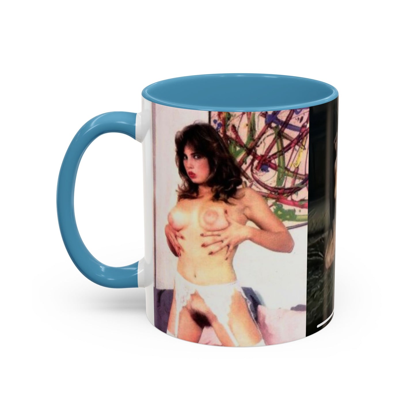 Accent Coffee Mug (11, 15oz) Traci Lords Nude