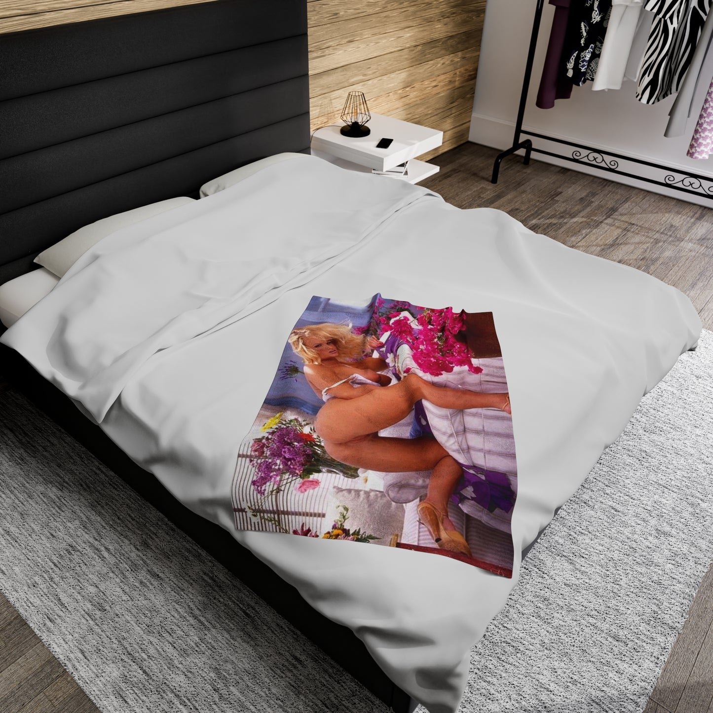 Velveteen Plush Blanket Pornstar Nikki Tyler Nude