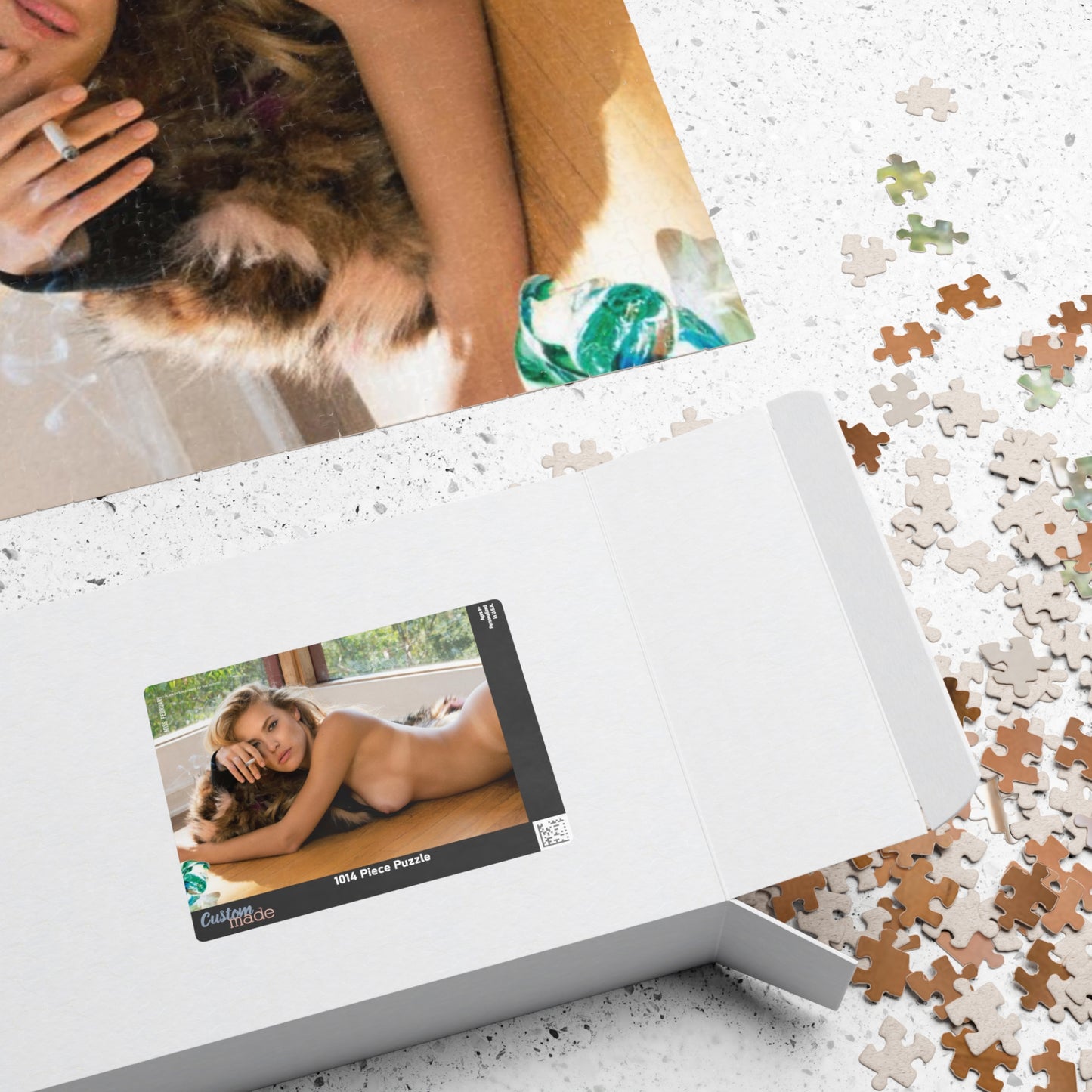 Puzzle (110, 252, 500, 1014-piece) Playboy Playmate February 2016 Kristy Garett