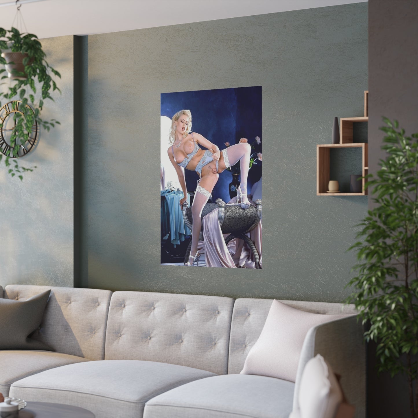 Satin Posters (210gsm) Jenna Jameson Nude