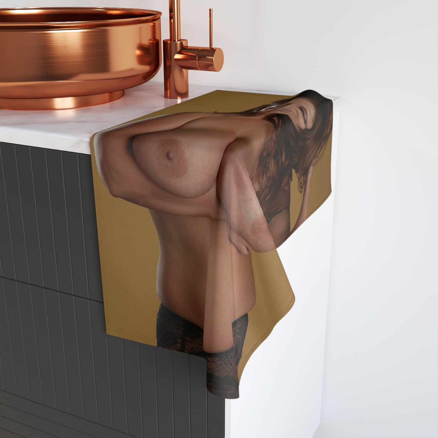 Hand Towel Eva Notty Nude