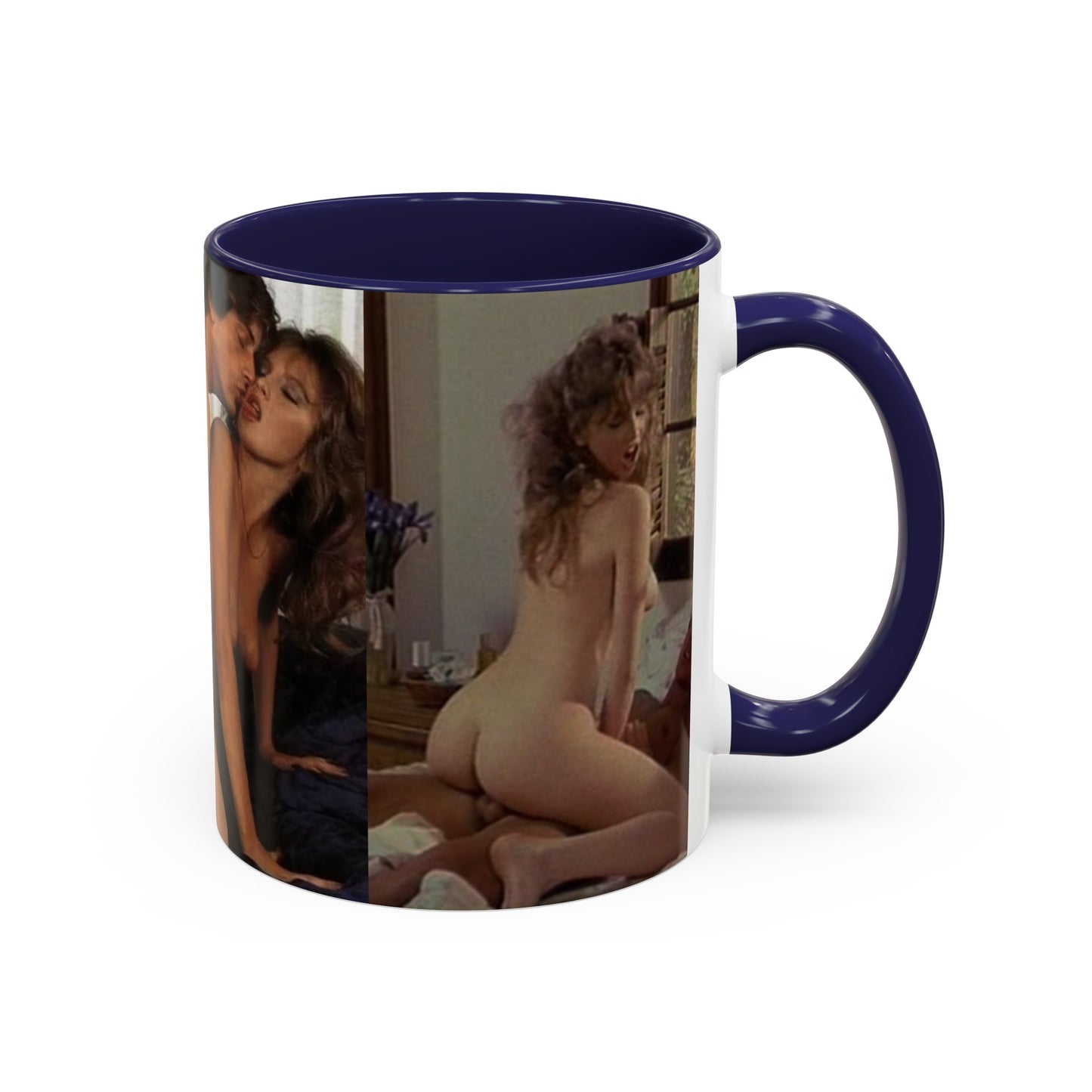 Accent Coffee Mug (11, 15oz) Retro Porn Star Traci Lords Nude Naked