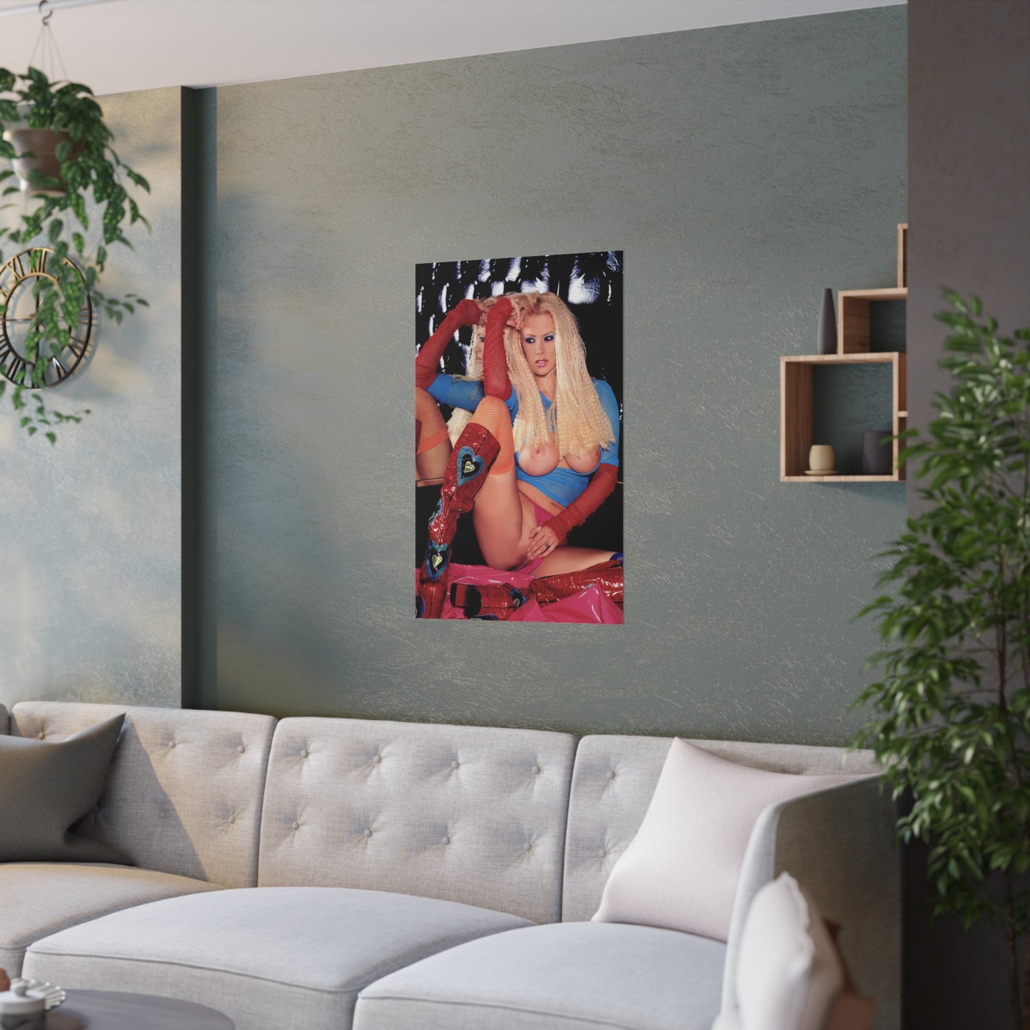 Satin Posters (210gsm) Jenna Jameson Nude