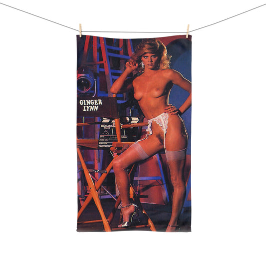 Hand Towel Retro Porn Star Ginger Lynn Nude