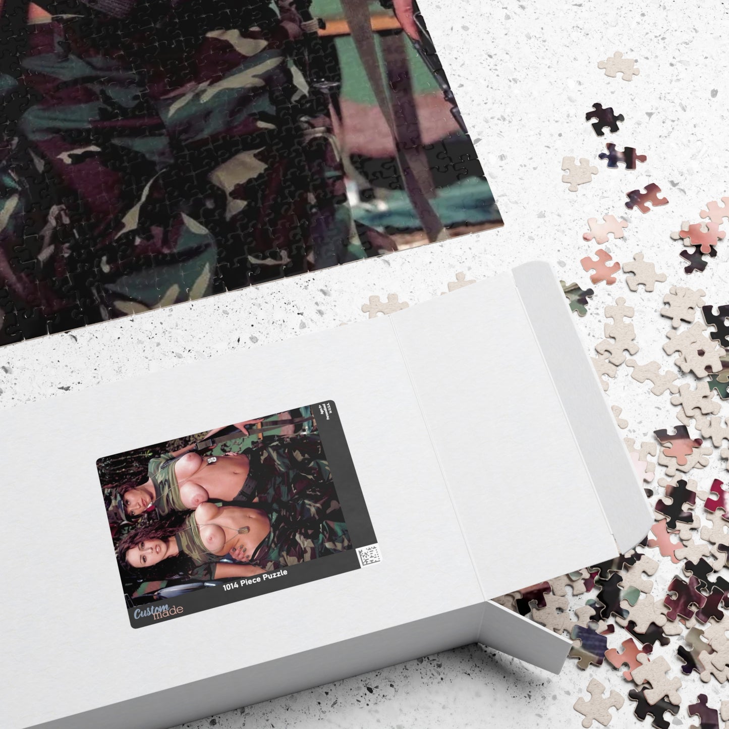 Puzzle (110, 252, 520, 1014-piece) Nude Army Babes