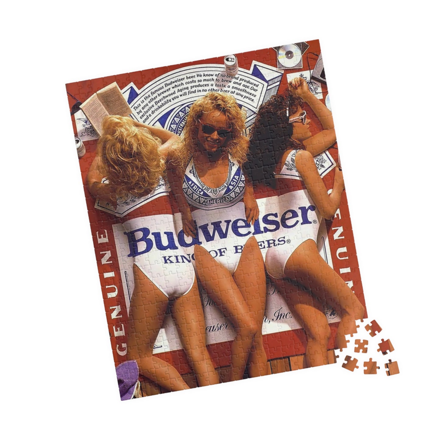 Puzzle (110, 252, 520, 1014-piece) 90s Budweiser Ad