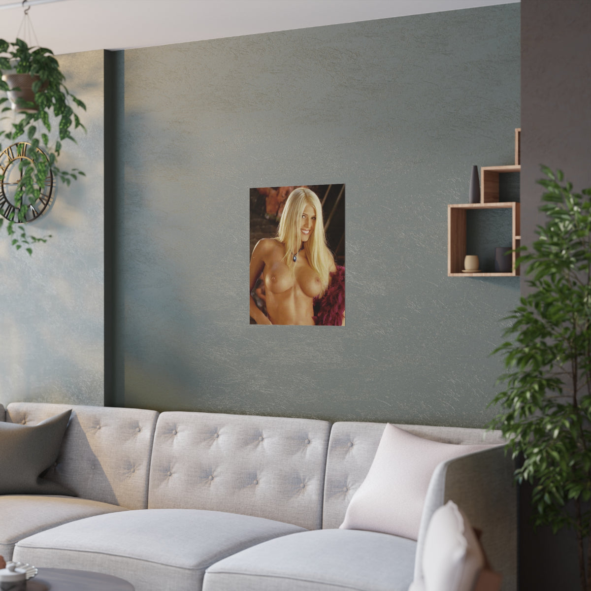 Satin Posters (210gsm) Torrie Wilson Nude