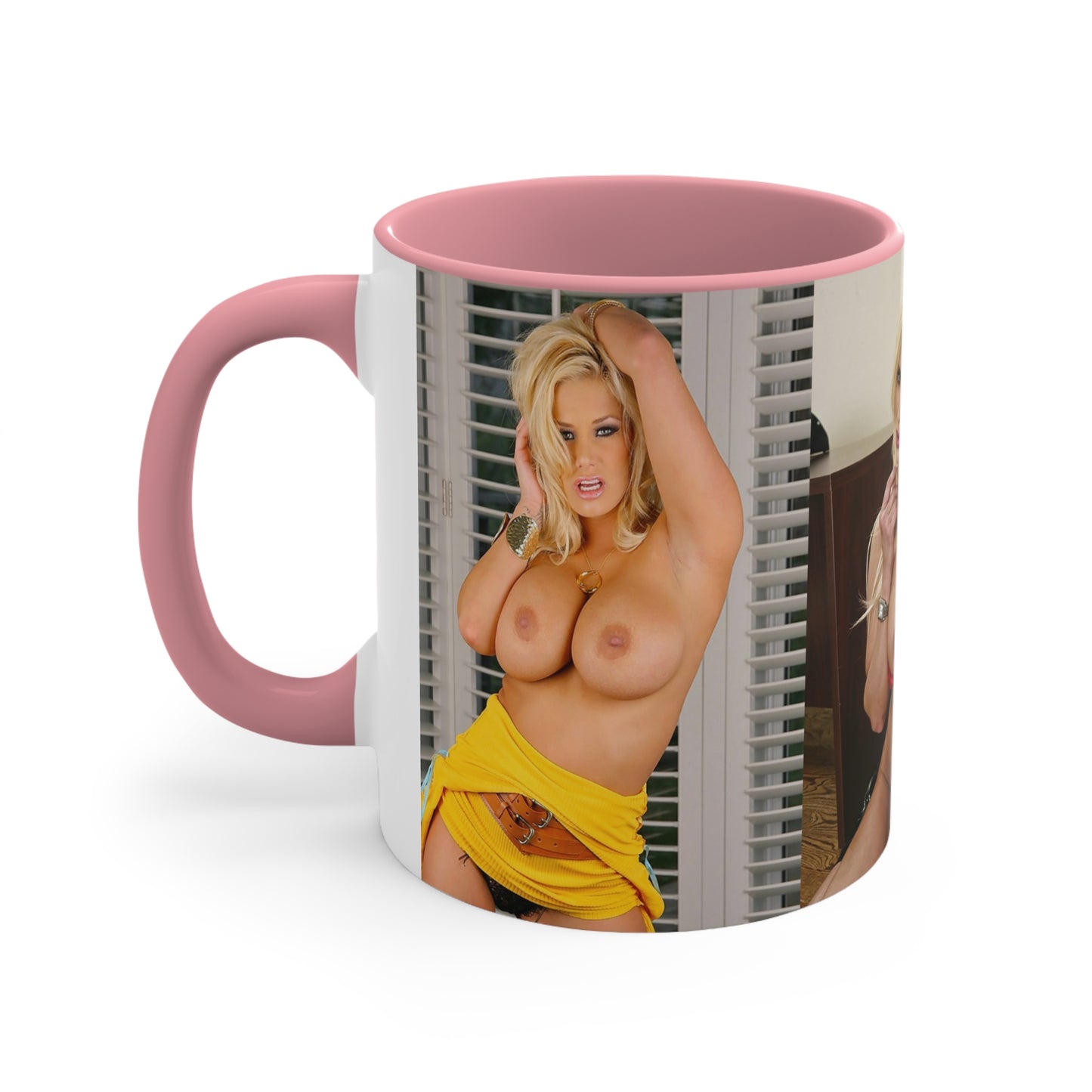 Accent Coffee Mug, 11oz Adult Star Shyla Stylez Nude