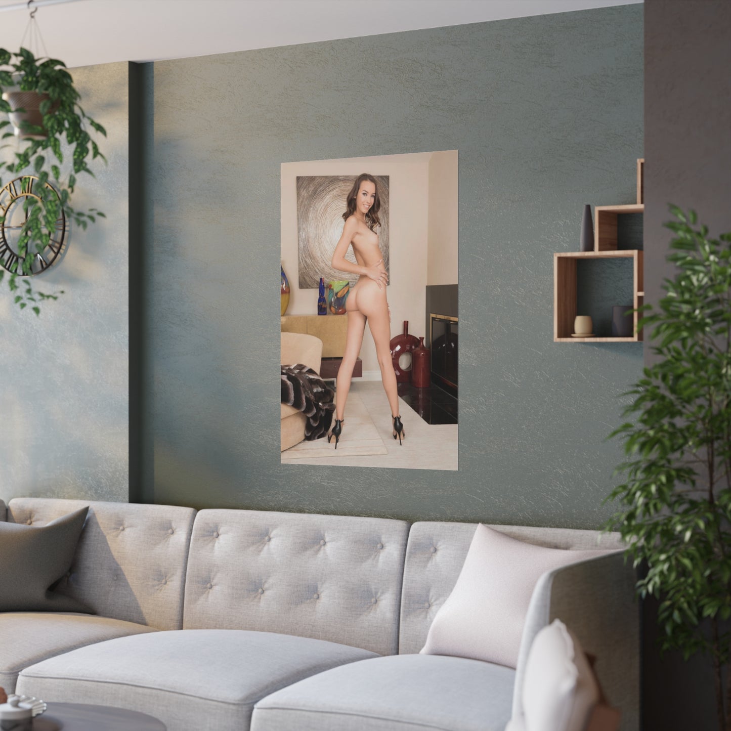 Satin Posters (210gsm) Charity Crawford Nude