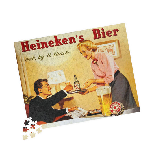 Puzzle (110, 252, 520, 1014-piece) Retro Beer Advertisement Heineken