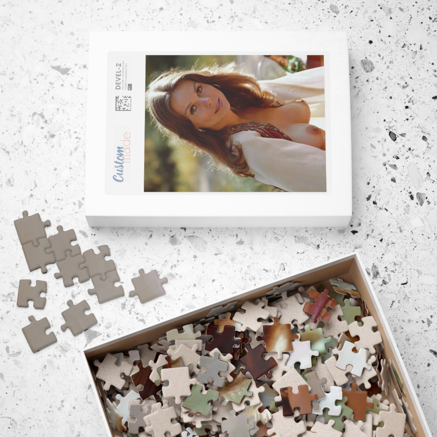 Puzzle (110, 252, 500, 1014-piece) Playboy Playmate October 1973 Valerie Lane