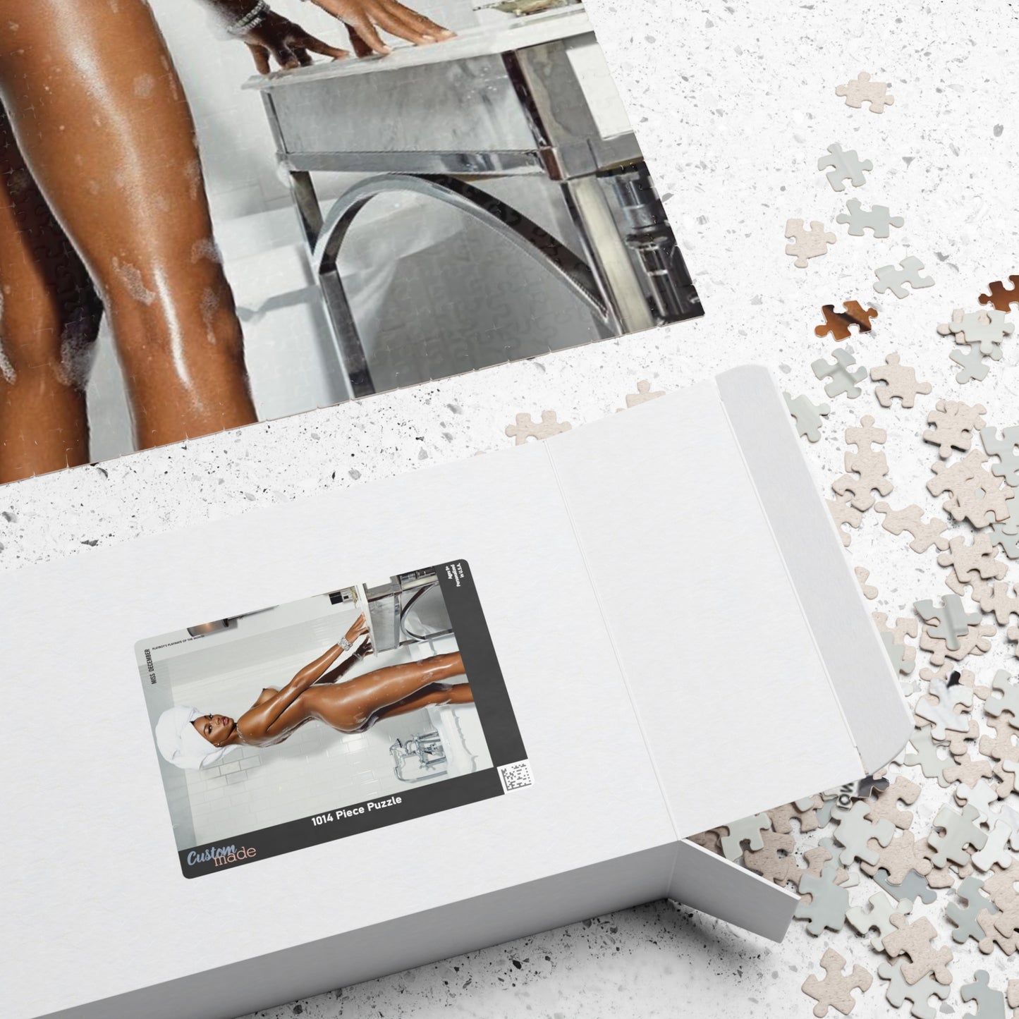 Puzzle (110, 252, 500, 1014-piece) Playboy Playmate Dec 2015 Eugena Washington