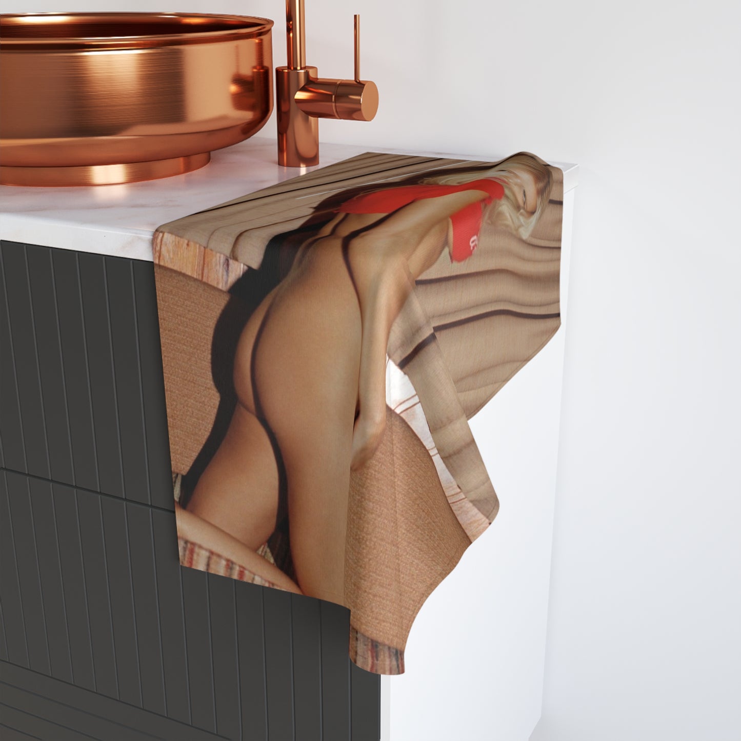 Hand Towel Playboy Playmate Feb 2017 Joy Elizabeth Corrigan