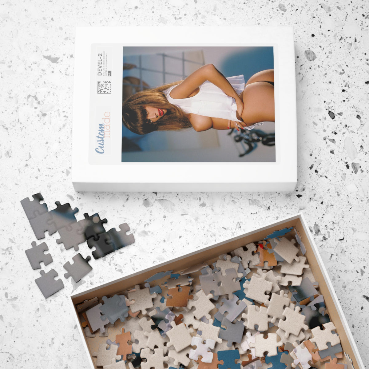 Puzzle (110, 252, 500, 1014-piece) Pornstar Racquel Darrian Nude