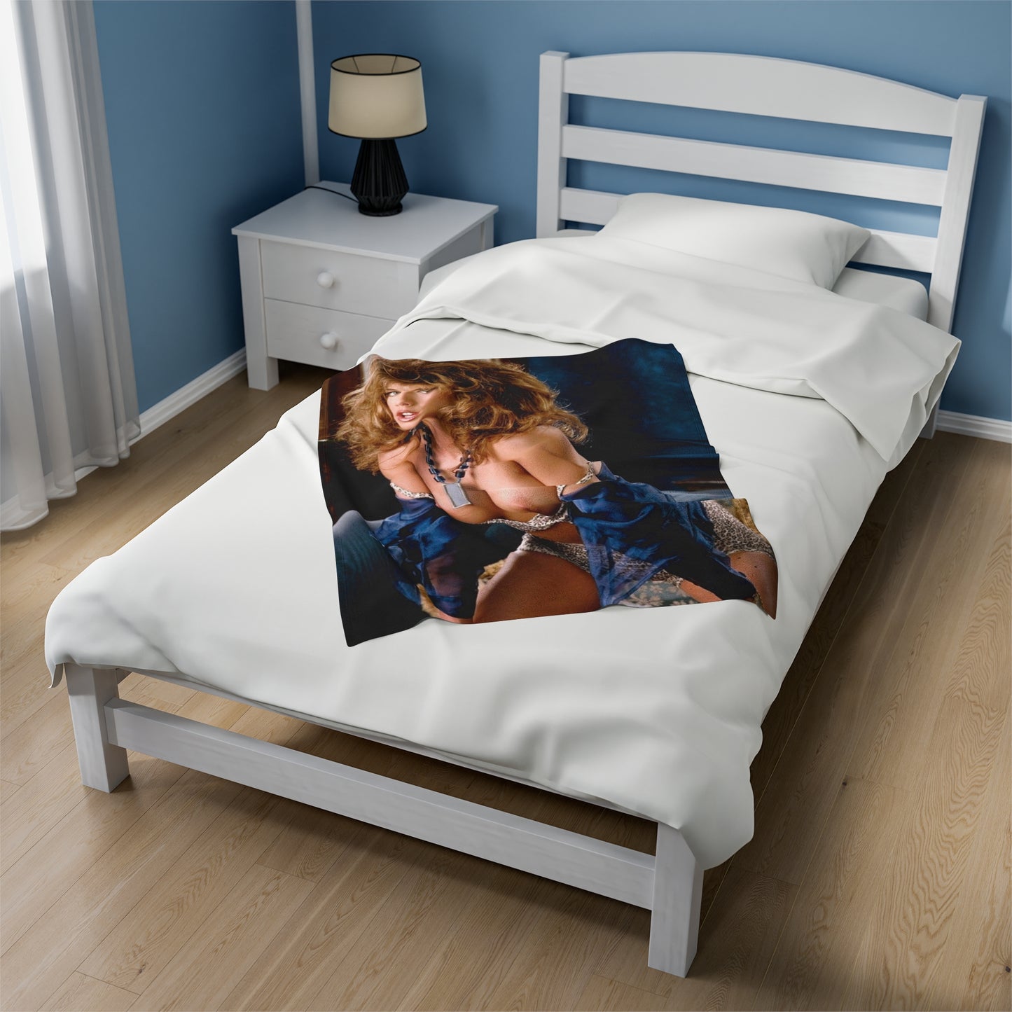 Velveteen Plush Blanket Pornstar Racquel Darrian Nude