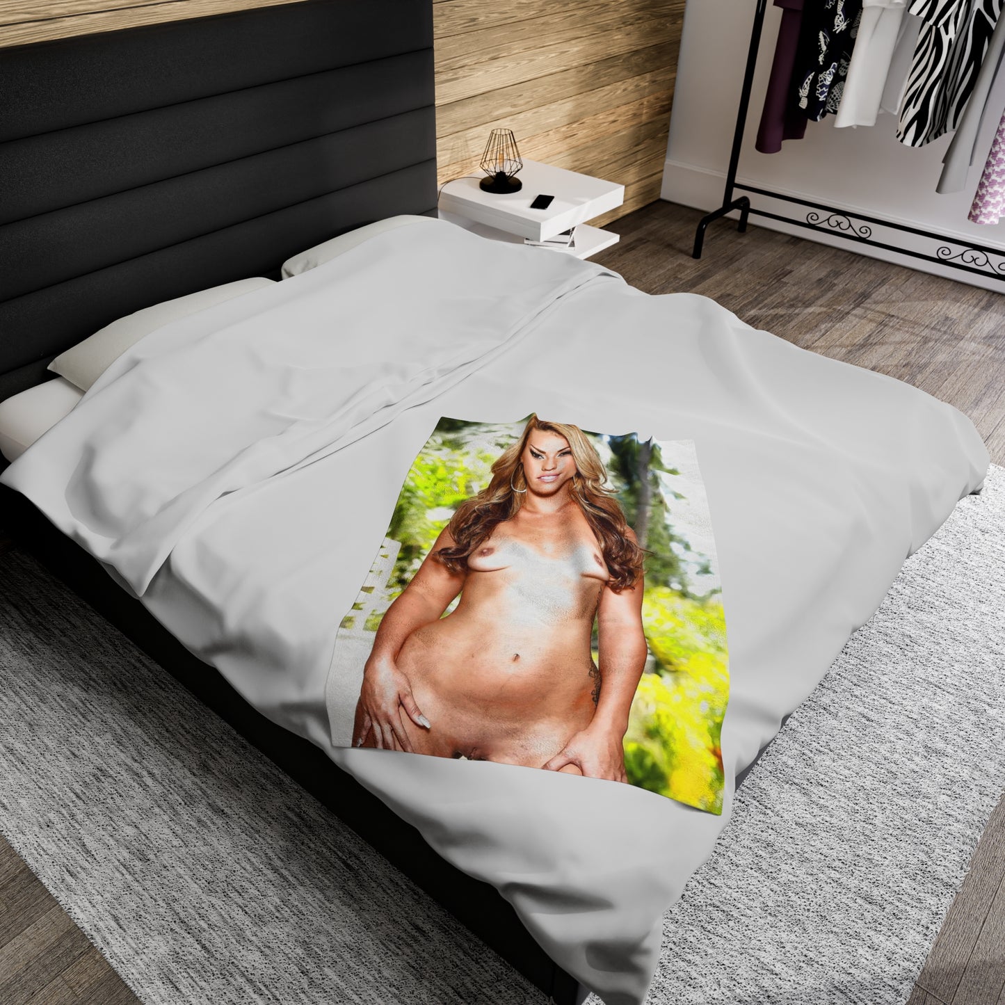 Velveteen Plush Blanket Pornstar Kelsie Monroe Nude