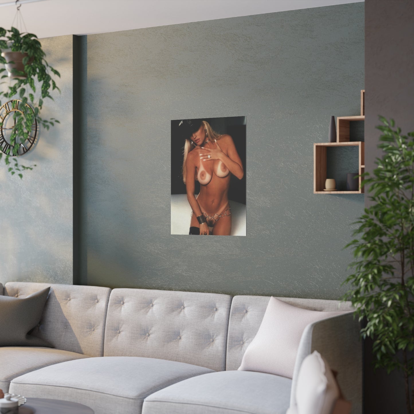 Satin Posters (210gsm) Pornstar Racquel Darrian Nude