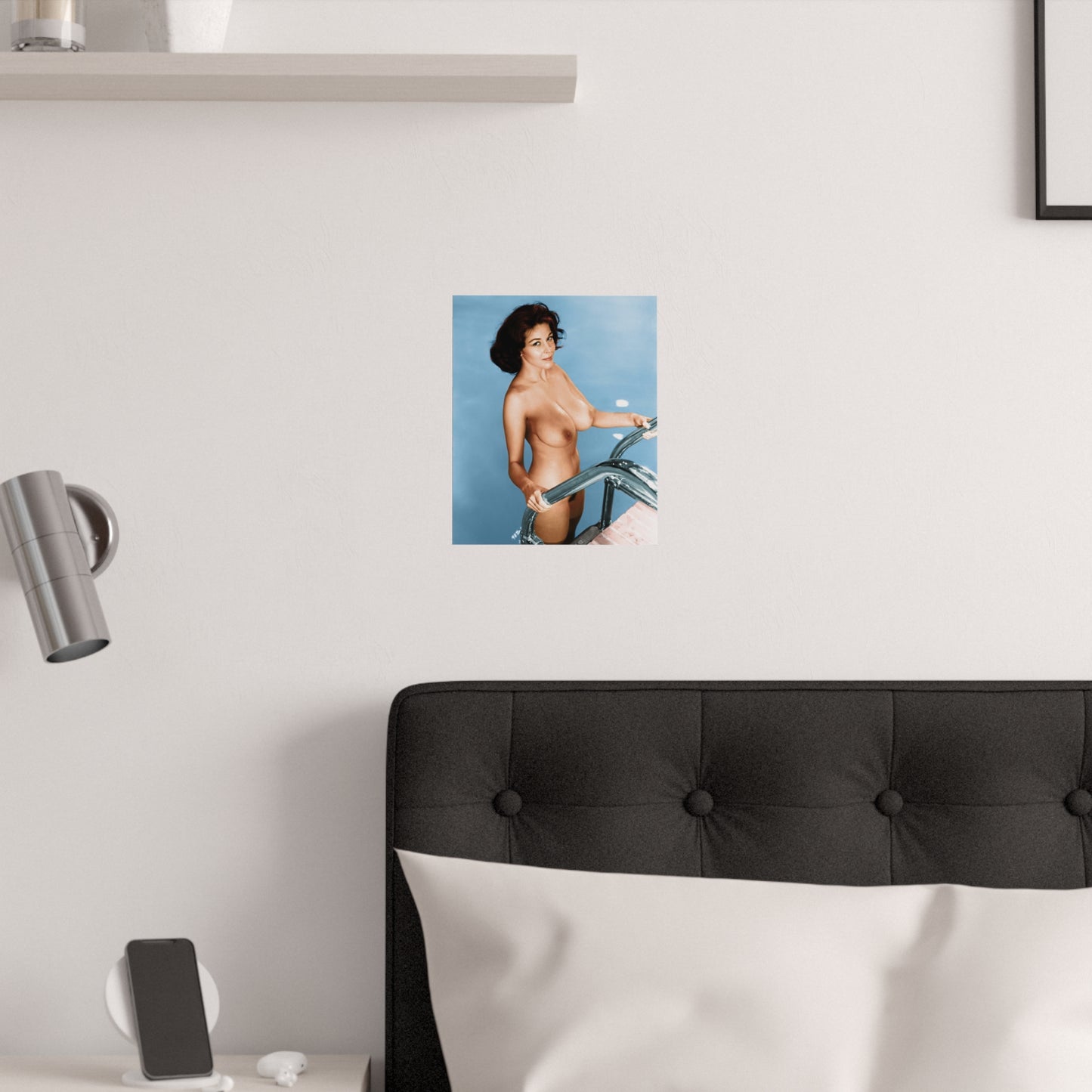 Satin Posters (210gsm) Playmate 1959 Elaine Reynolds nude #5