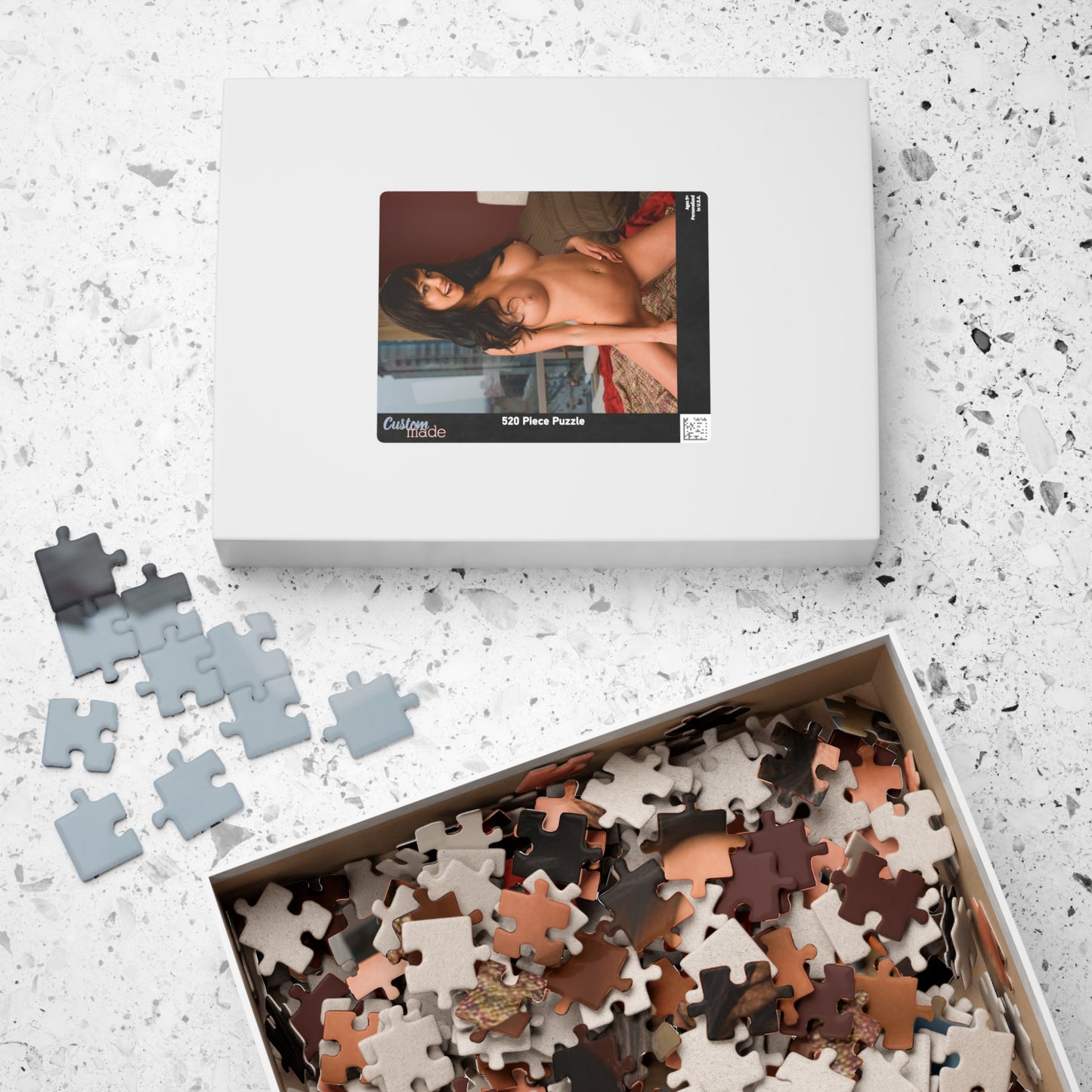 Puzzle (110, 252, 500, 1014-piece) Playmate 2008 Valerie Mason Nude