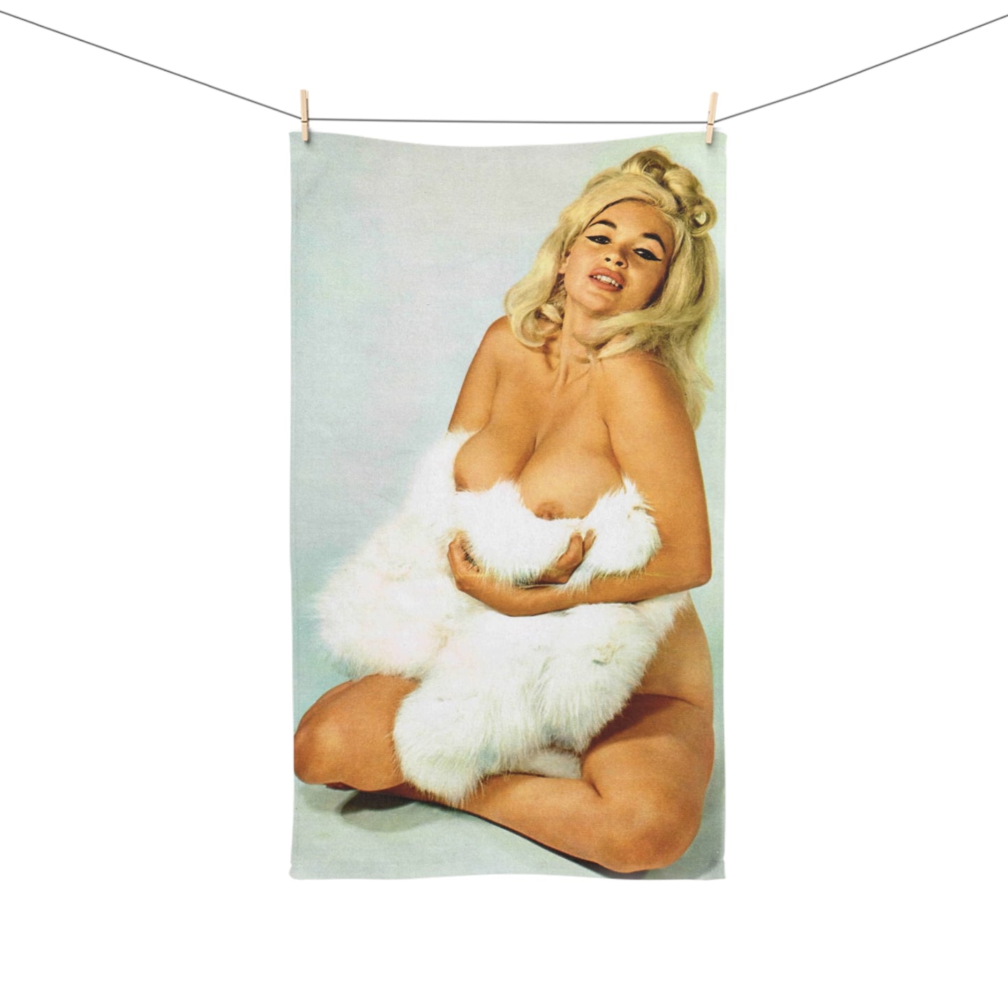 Hand Towel Jayne Mansfield Nude