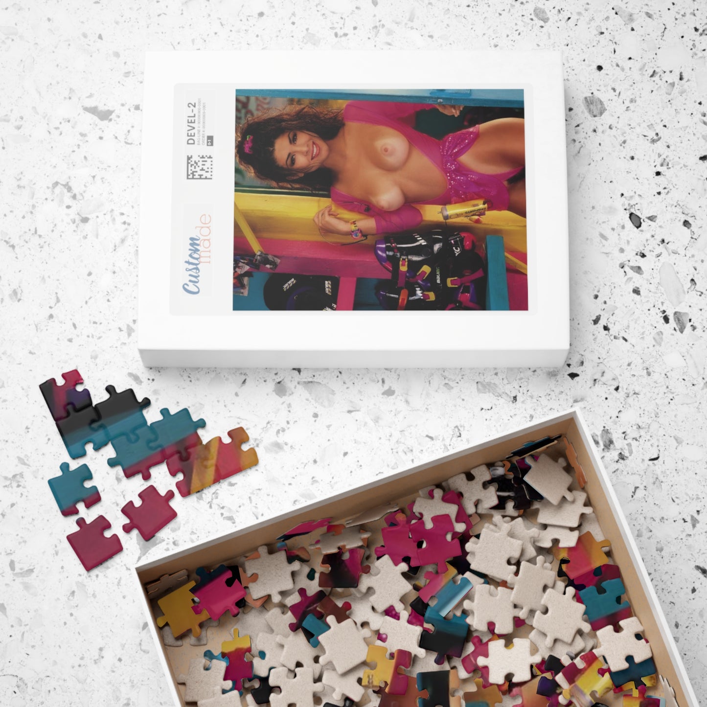 Puzzle (110, 252, 500, 1014-piece) Playboy Playmate August 1994 Maria Checa