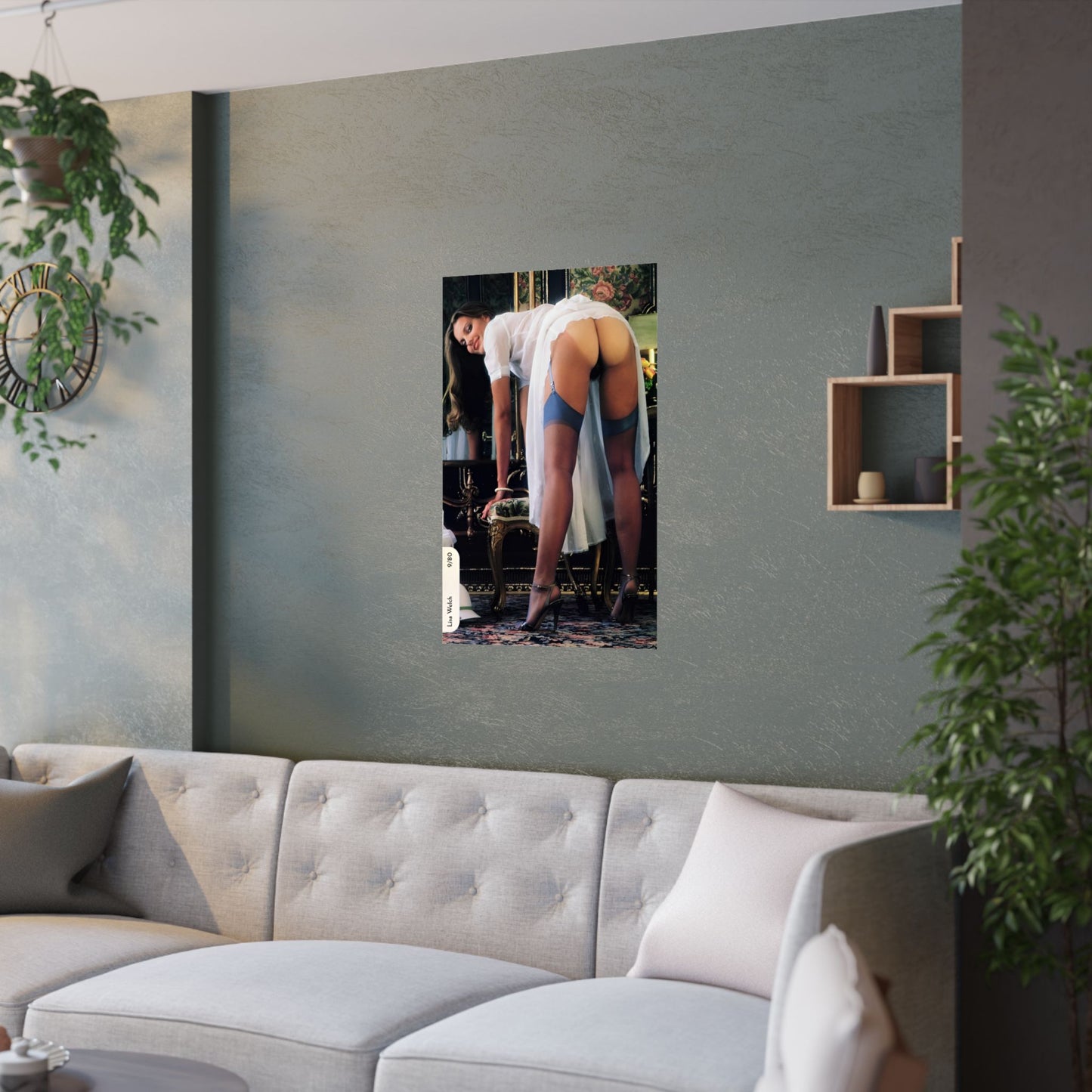 Satin Posters (210gsm) Playmate Lisa Welch Nude