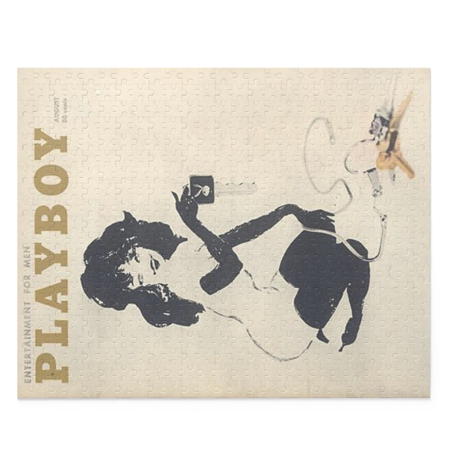 Puzzle (120, 252, 500-Piece) Playboy Cover August 1960