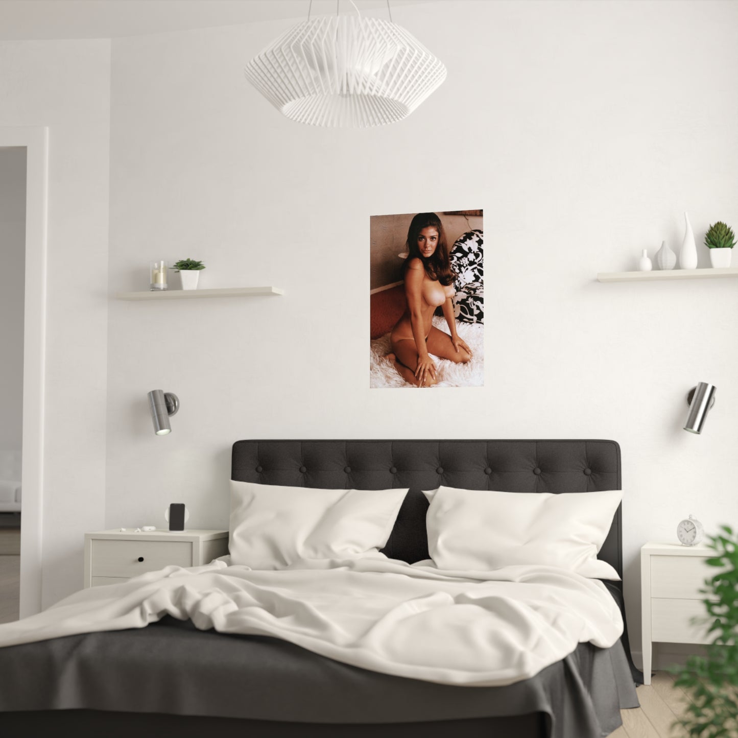 Satin Posters (210gsm) Playboy Playmate Cynthia Myers Nude
