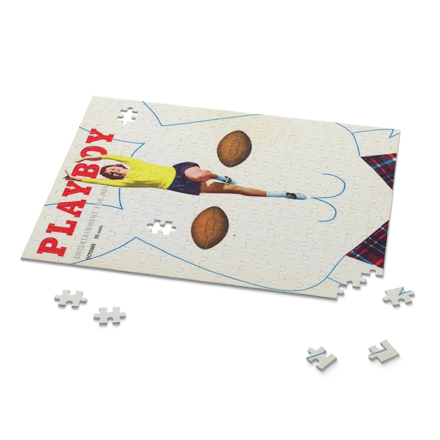 Puzzle (120, 252, 500-Piece) Playboy Cover October 1954