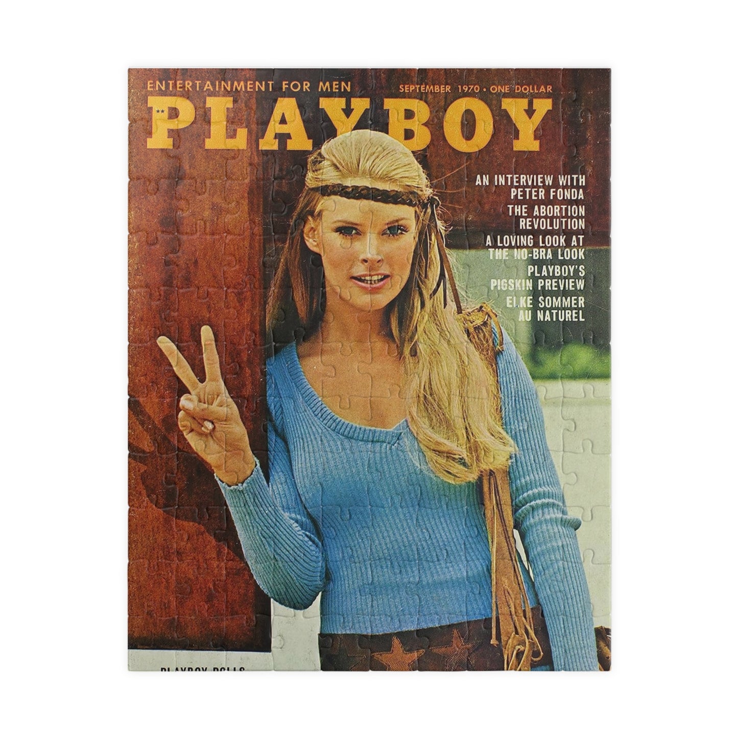 Puzzle (110, 252, 500, 1014-piece) Playboy Cover September 1970