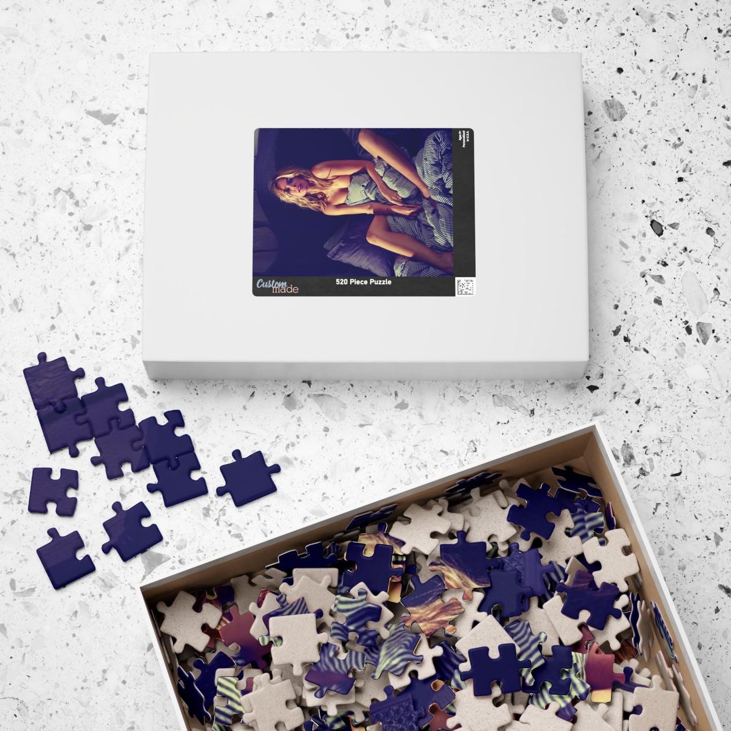 Puzzle (110, 252, 500, 1014-piece) Playboy Playmate May 2017 Lada Kravchenko