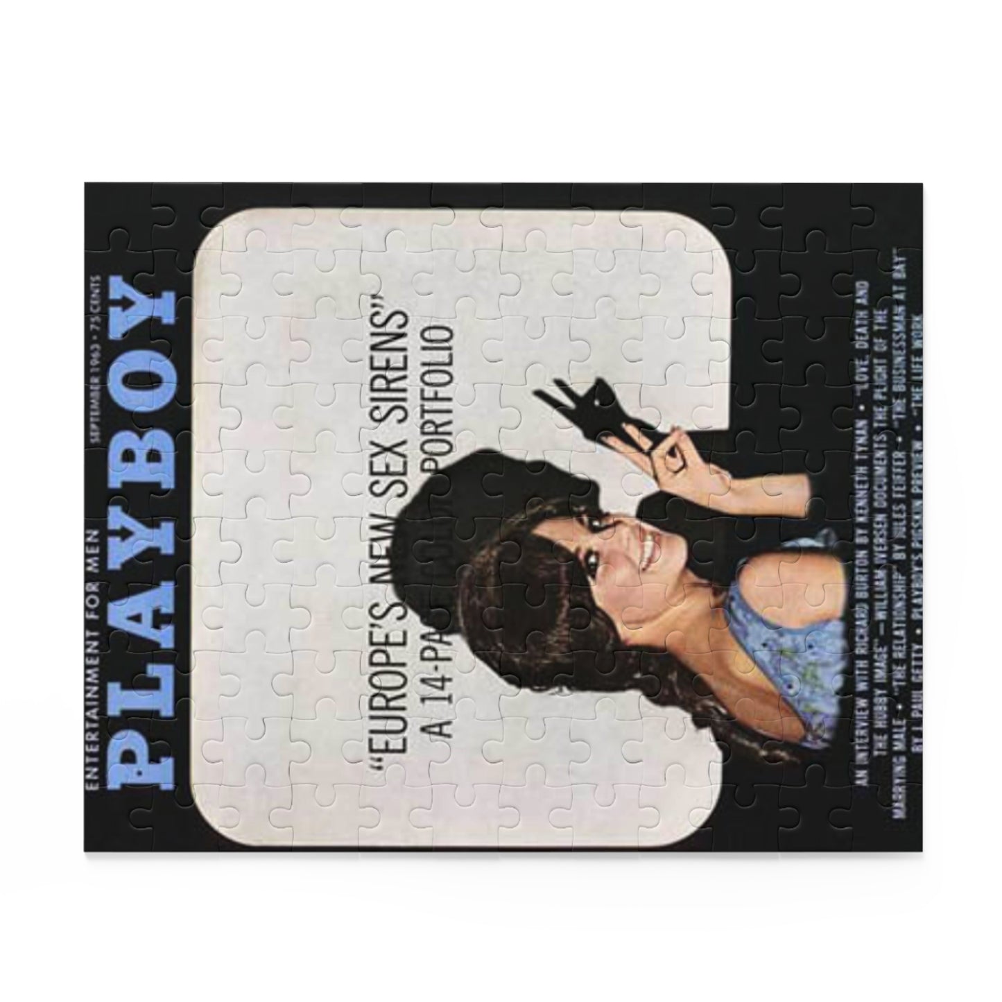 Puzzle (120, 252, 500-Piece) Playboy Cover September 1963