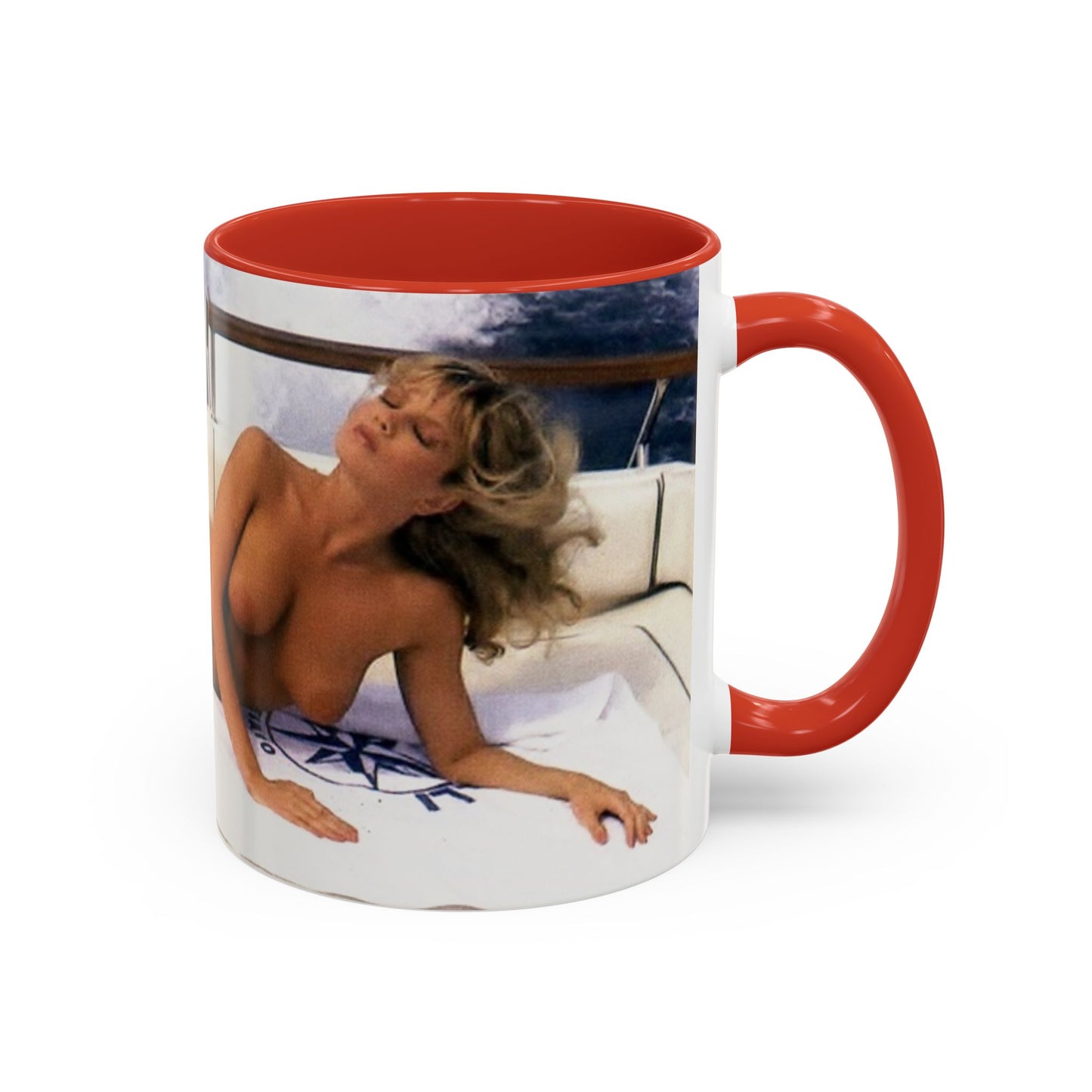 Accent Coffee Mug (11, 15oz) Traci Lords Nude