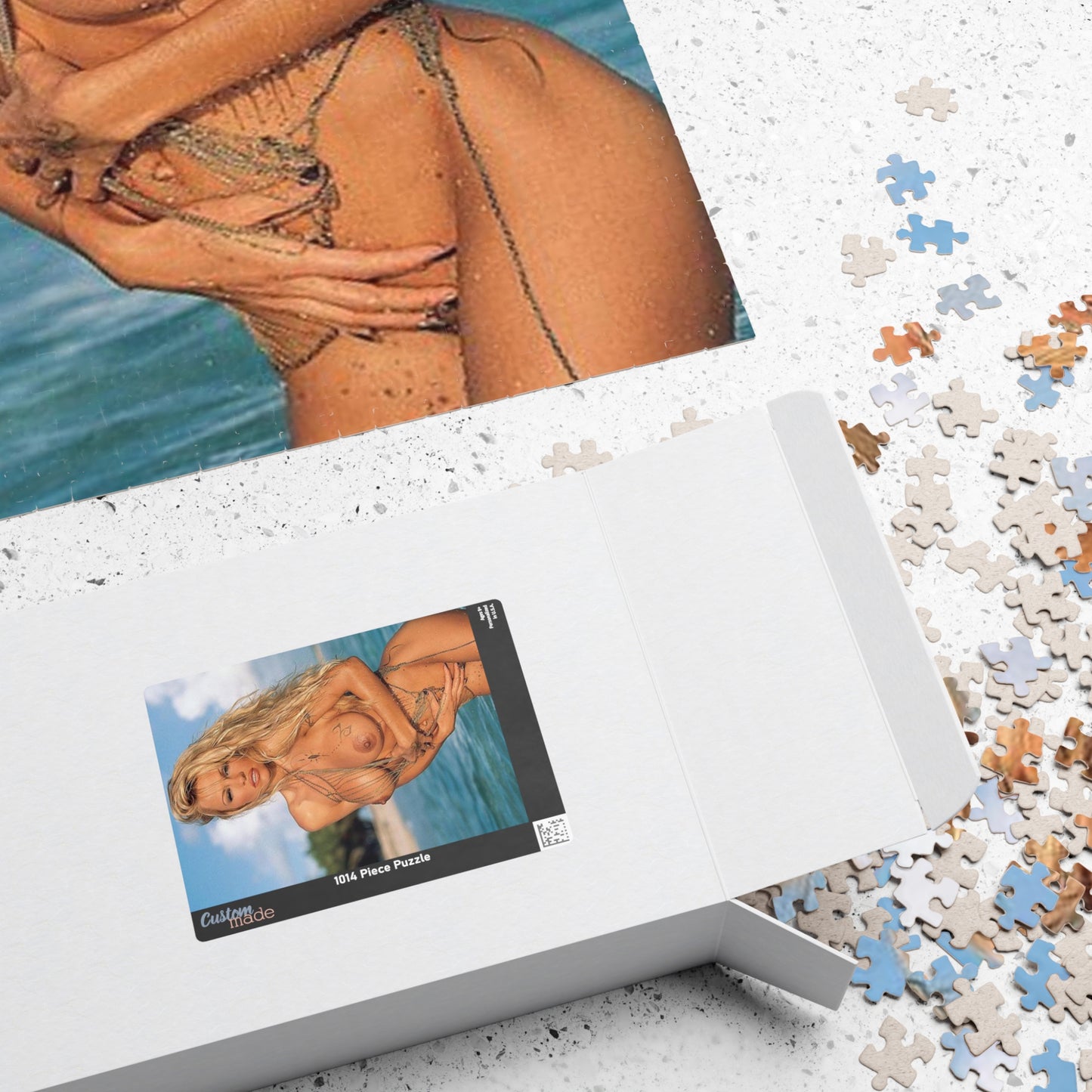 Puzzle (110, 252, 500, 1014-piece) Pamela Anderson Nude #2