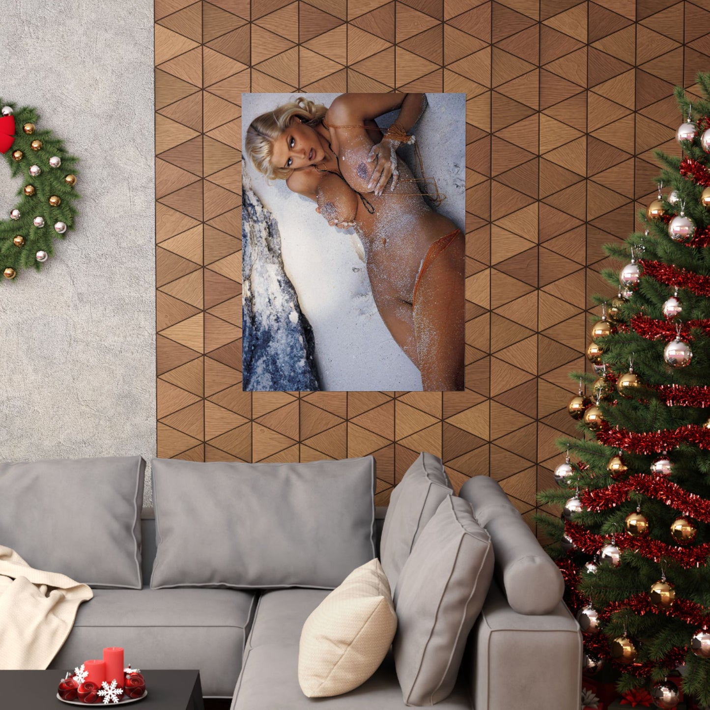 Matte Vertical Posters Anna Nicole Smith Nude