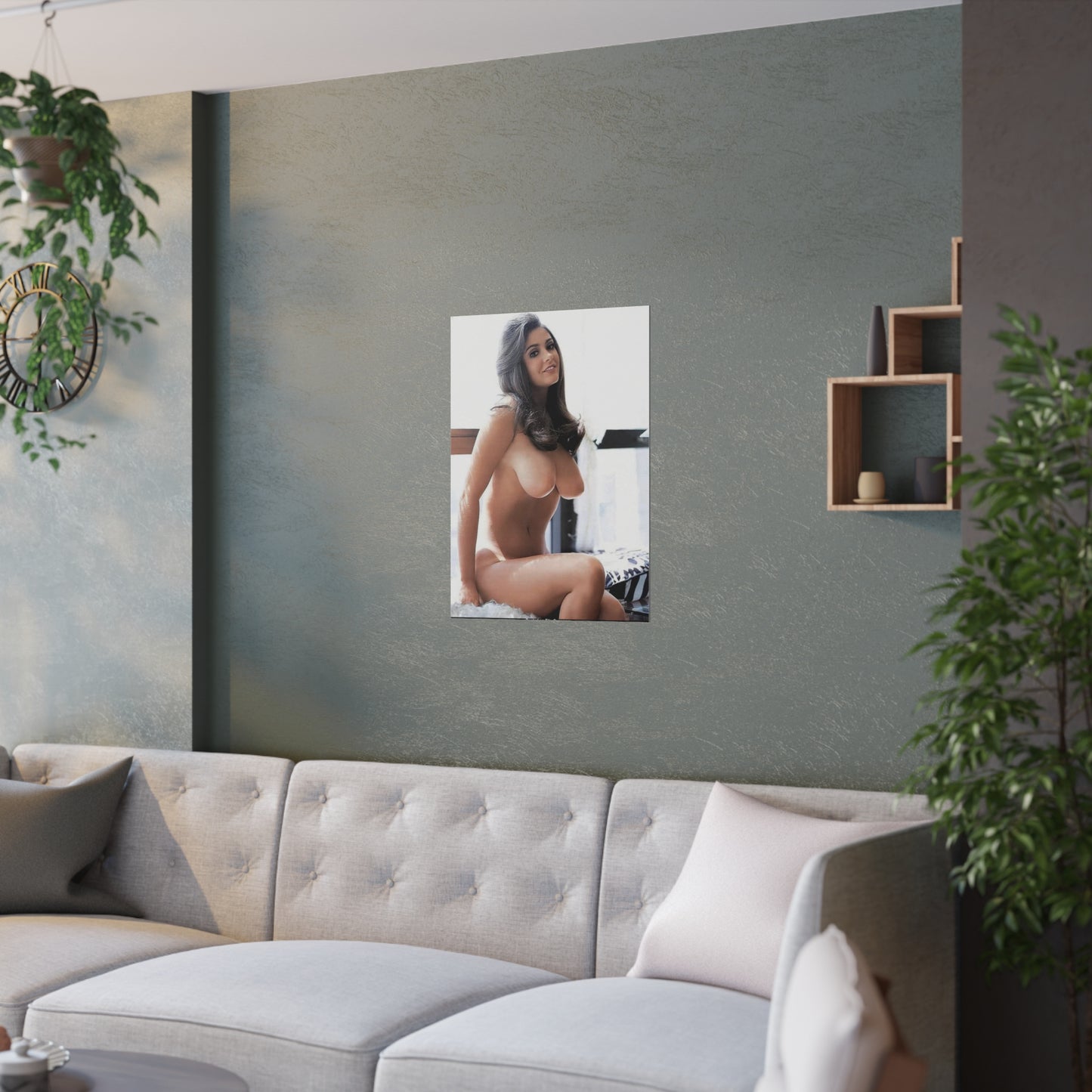 Satin Posters (210gsm) Playboy Playmate Cynthia Myers Nude