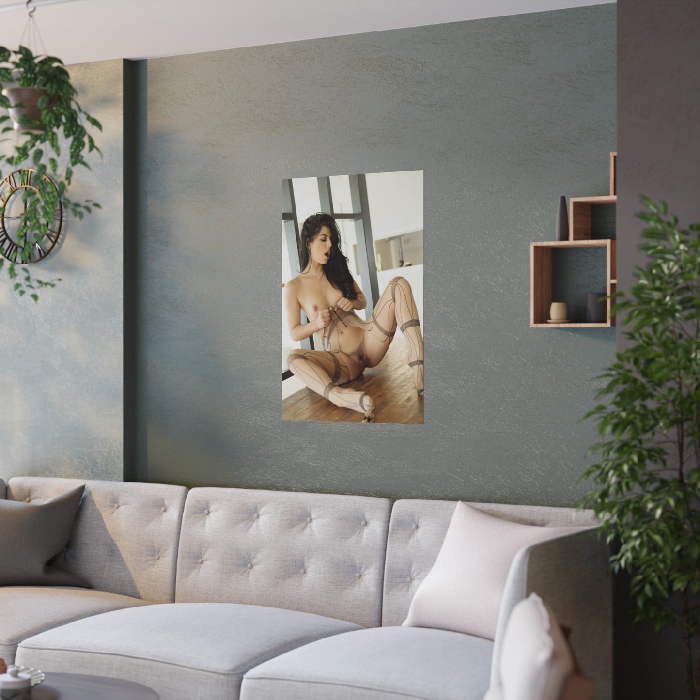 Satin Posters (210gsm) Pet 2017 Gina Valentina Nude