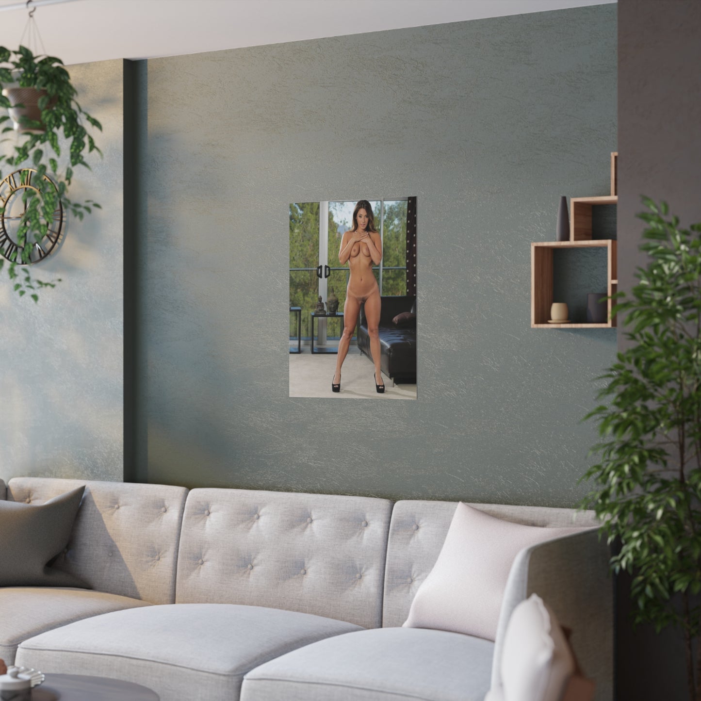 Satin Posters (210gsm) Eva Lovia Nude