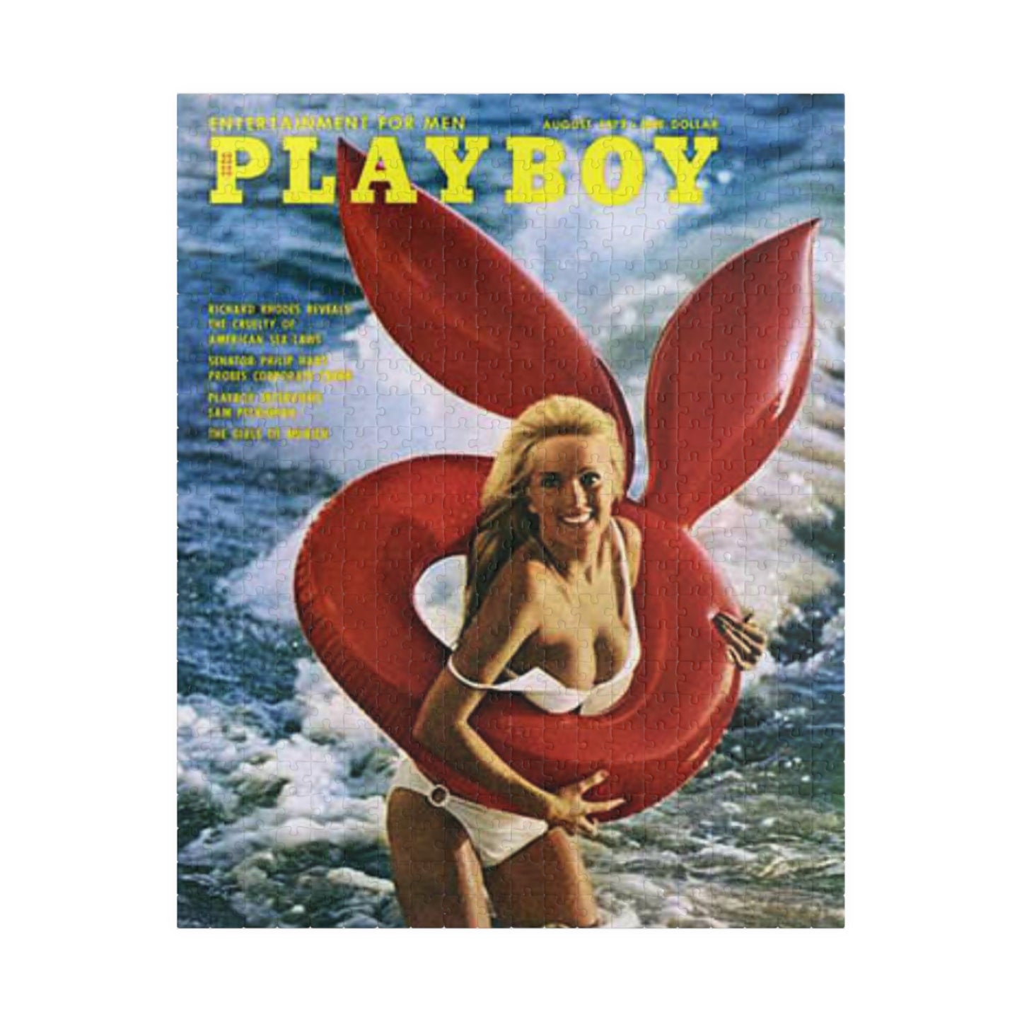 Puzzle (110, 252, 500, 1014-piece) Playboy Cover August 1972