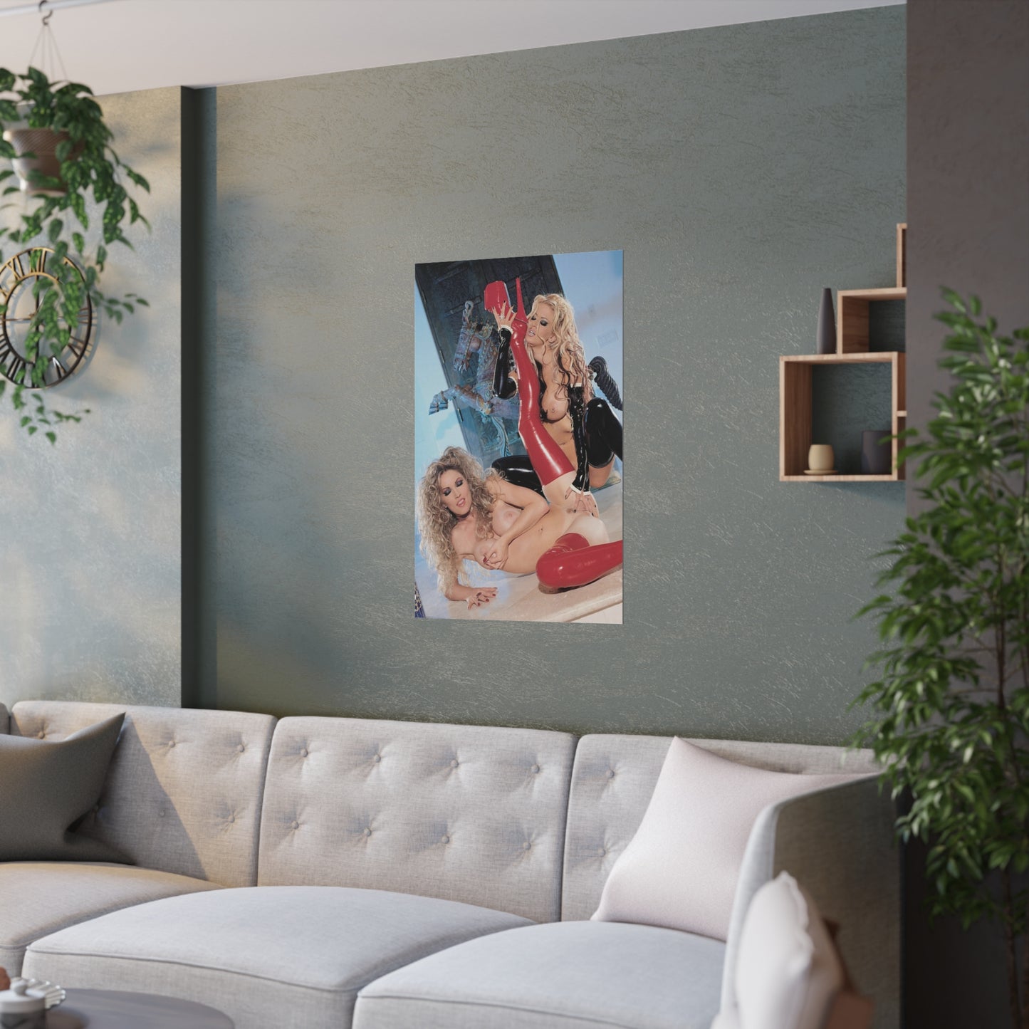 Satin Posters (210gsm) Jenna Jameson and Janine Lindenmulder
