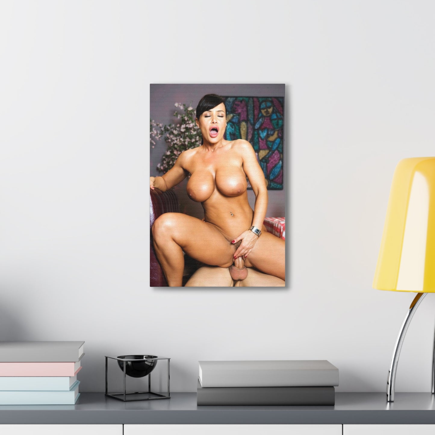 Canvas Gallery Wraps Porn Porno Lisa Ann Fucking Naked Nude