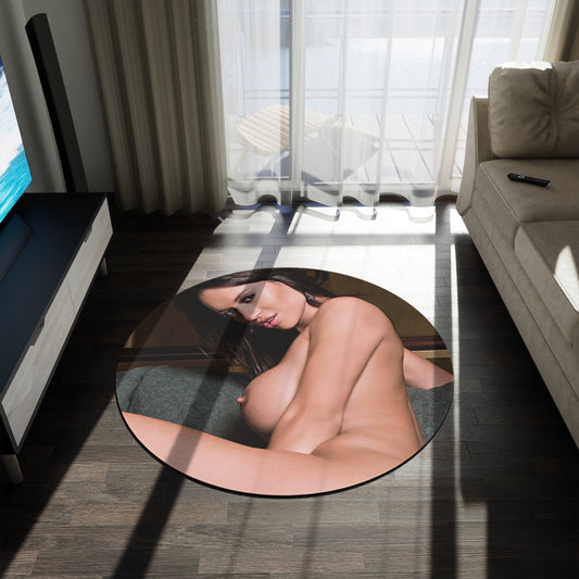 Round Rug Penthouse Pet April 2011 Franceska Jaimes