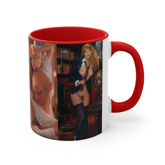 Accent Coffee Mug, 11oz Playboy Playmates 1989 January- April